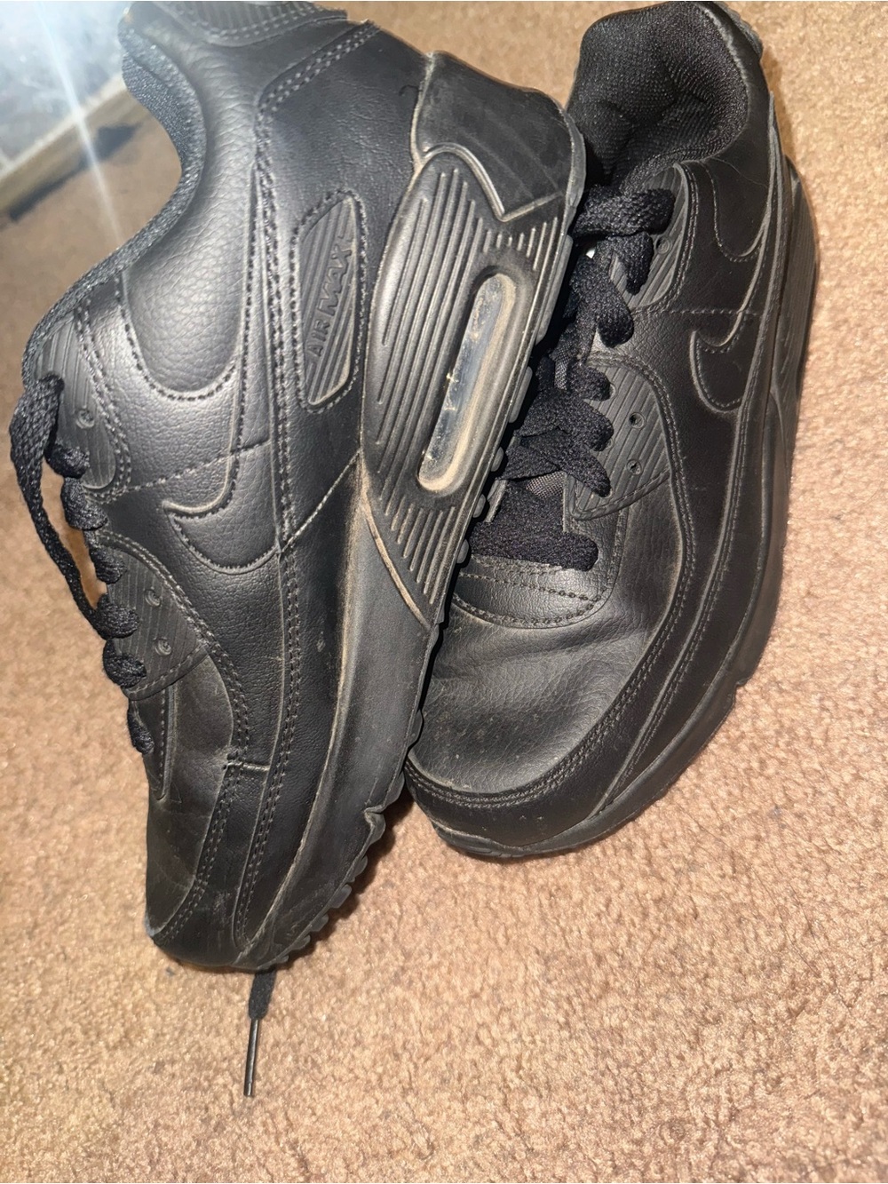 Nike Men’s Air Max Athletic Sneakers - Black